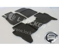 Коврики в салон Mitsubishi Pajero IV 5 dr.(07-) полиуретан, L.LOCKER
